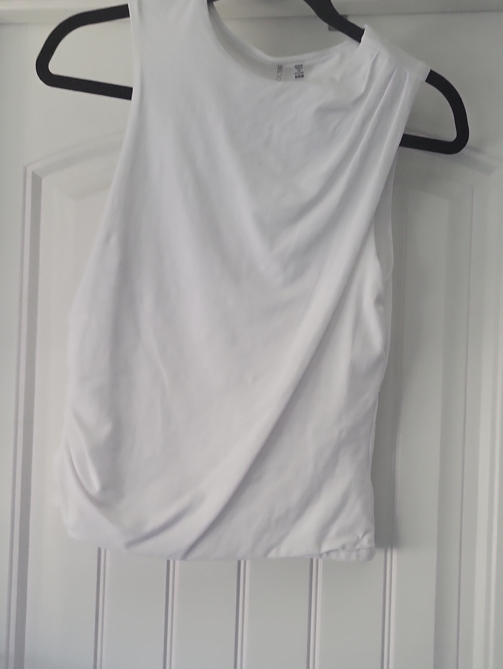 RD Style White Sleeveless Tank Top New